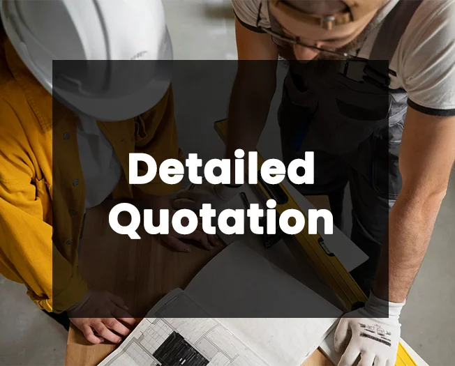 We can provide detailed quotation